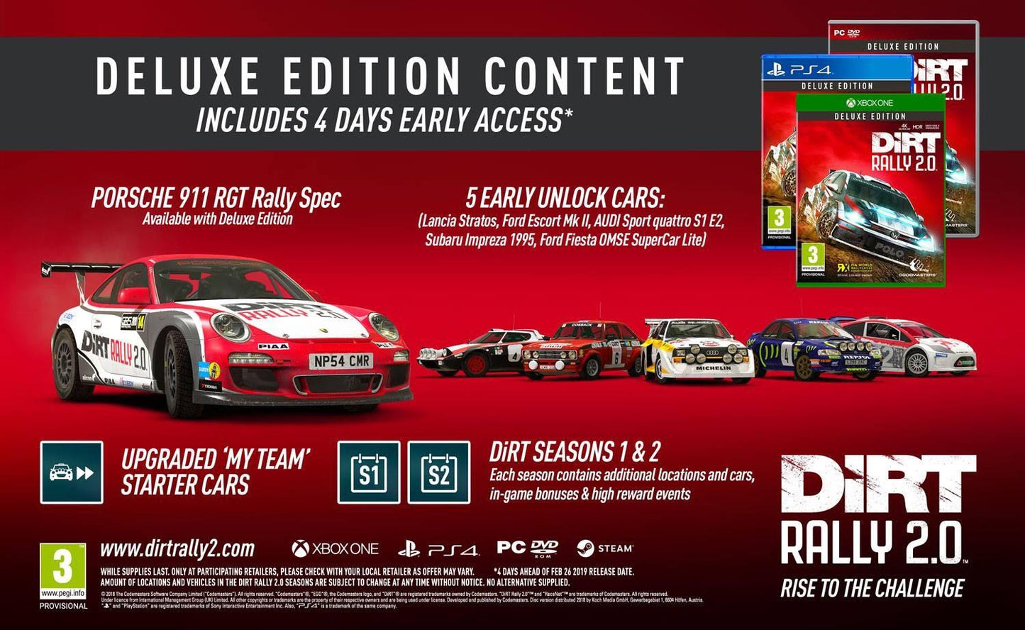 Dirt Rally 2.0 (Deluxe Edition)