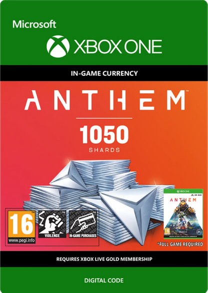 Anthem - 1050 Shards Pack (Xbox One)