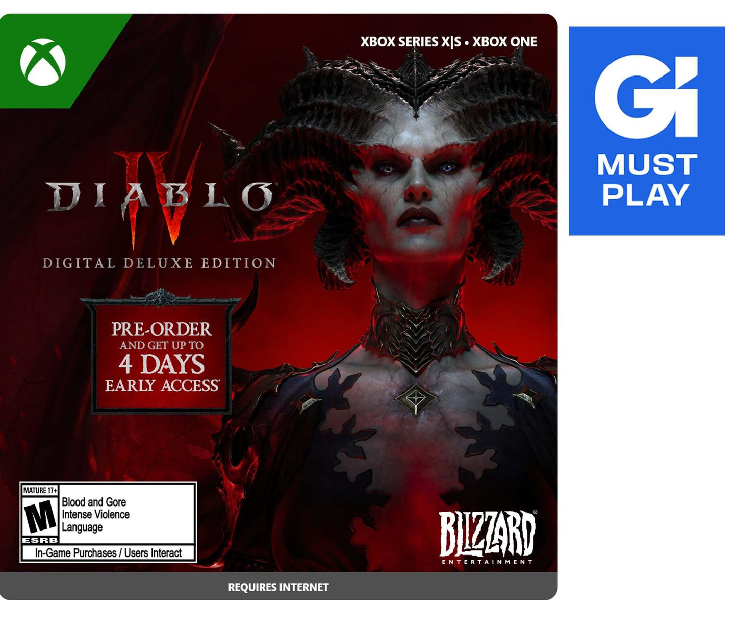 Diablo IV (Ultimate Edition) (Xbox One / Xbox Series X|S)