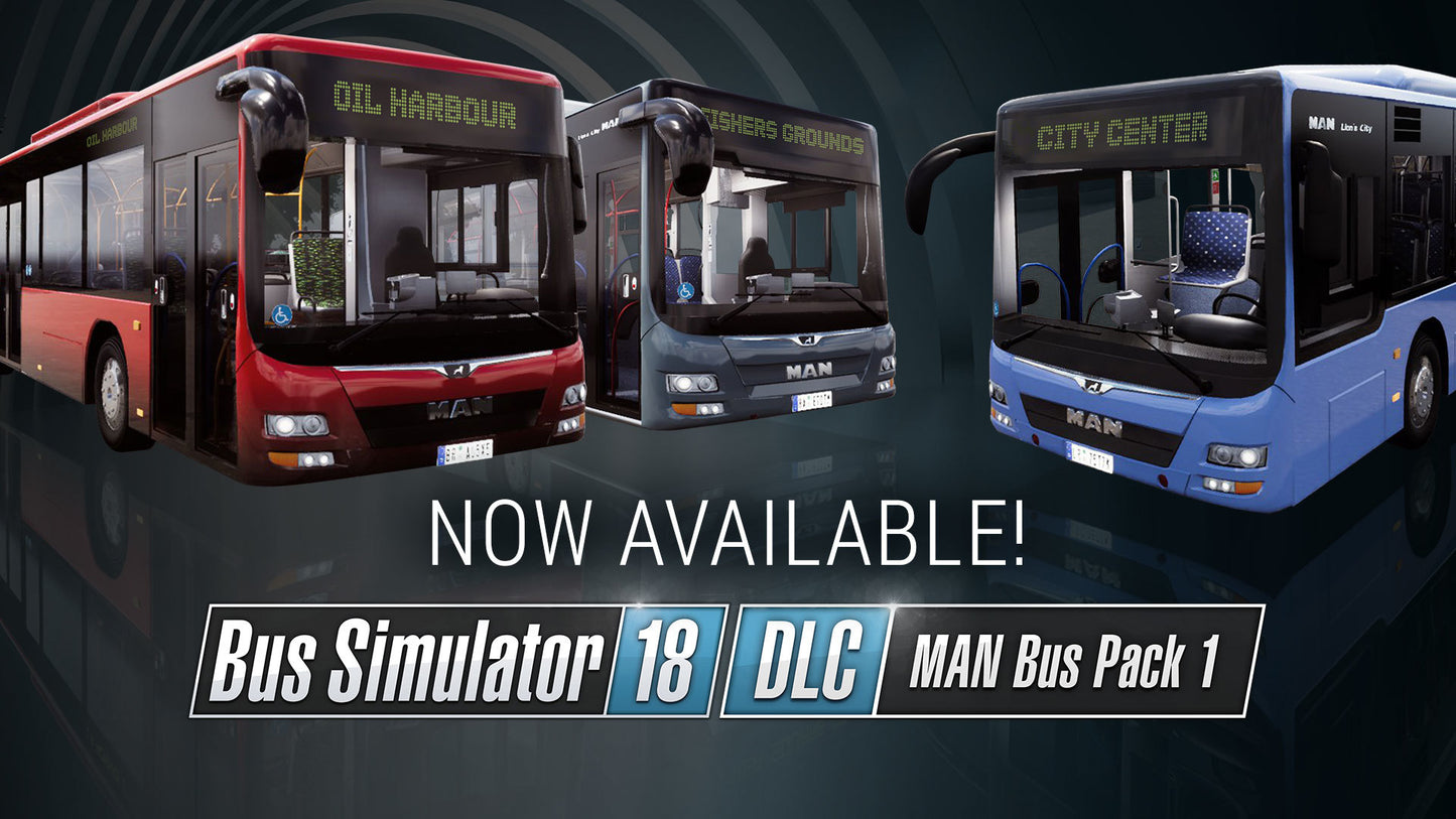 Bus Simulator 18 - MAN Bus Pack 1 (DLC)