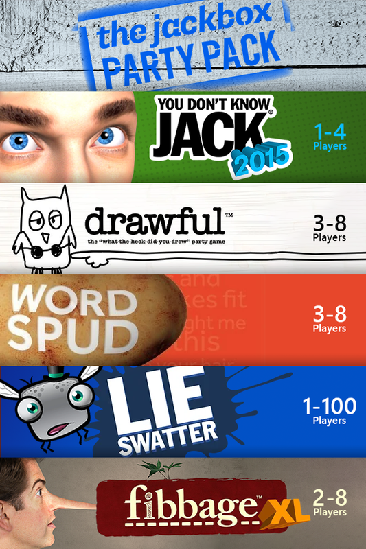 The Jackbox Party Quadpack