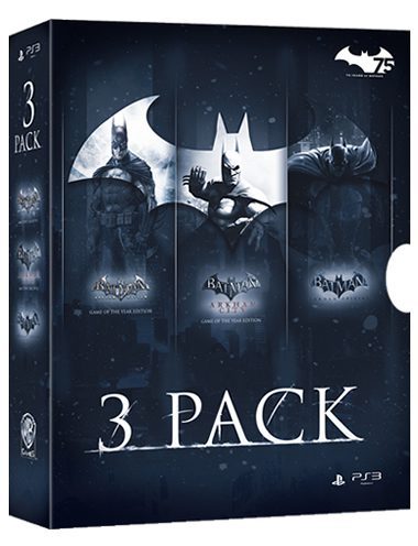 Batman: Arkham Triple Pack