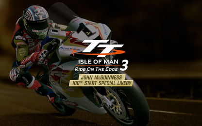 TT Isle Of Man 3 - John McGuiness 100th Start Livery (Steam)