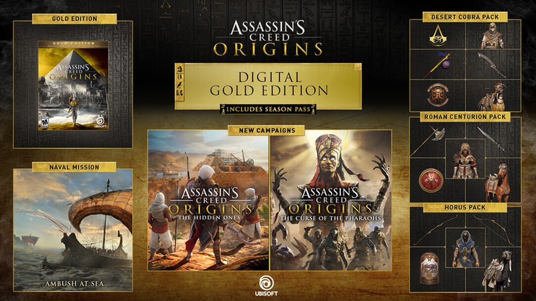 Assassin's Creed: Origins (Gold Edition) (Uplay)