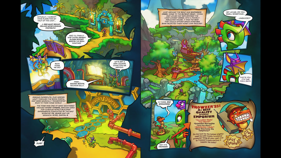 Yooka-Laylee and the Impossible Lair - Graphic Novel (DLC)