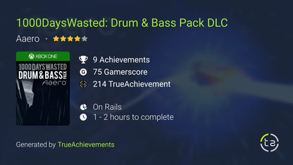 Aaero - 1000DaysWasted - Drum &amp; Bass Pack (DLC)