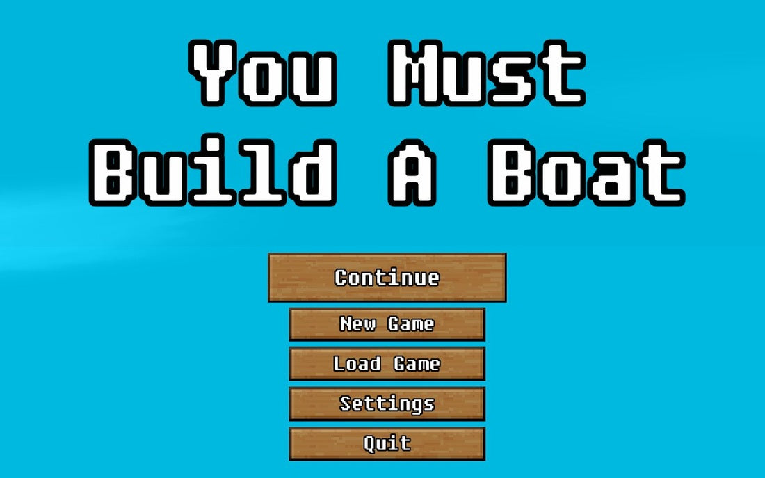 You Must Build A Boat