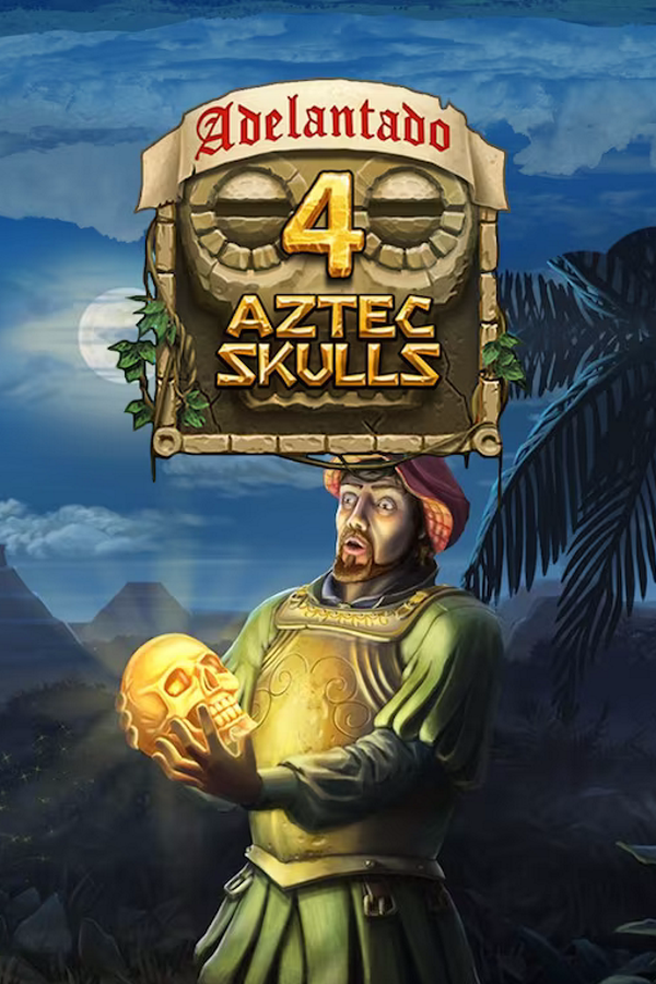 Adelantado 4 Aztec Skulls