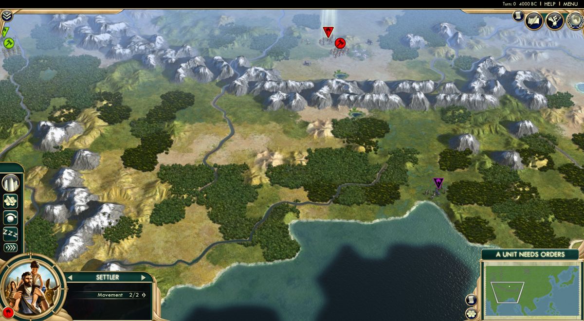 Sid Meier's Civilization V - Scrambled Continents Map Pack (DLC) (Steam)