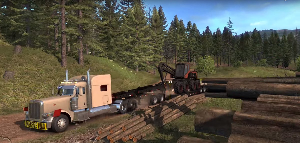 American Truck Simulator - Forest Machinery (Steam)