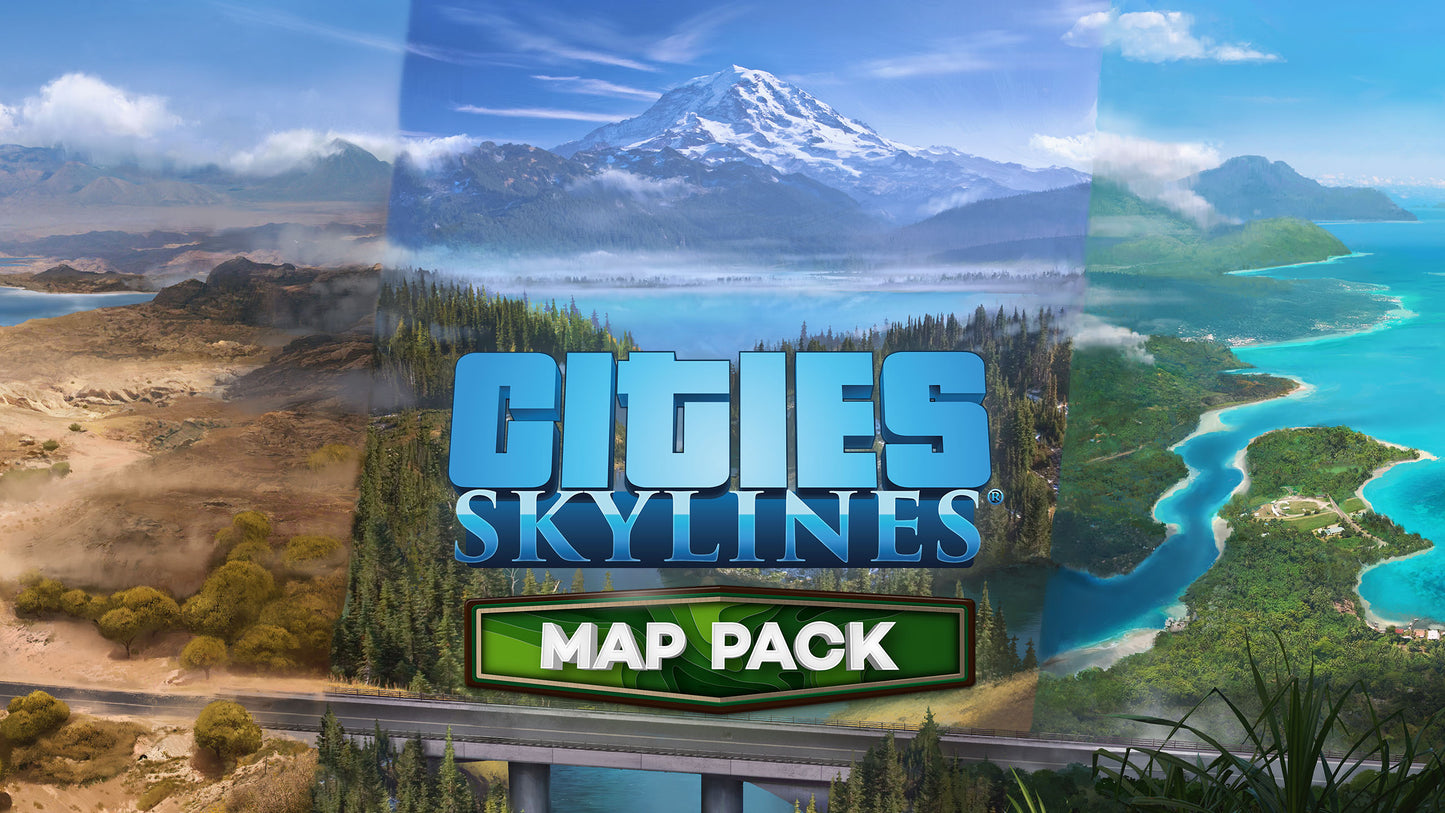 Cities: Skylines - Content Creator Pack: Map Pack (DLC)