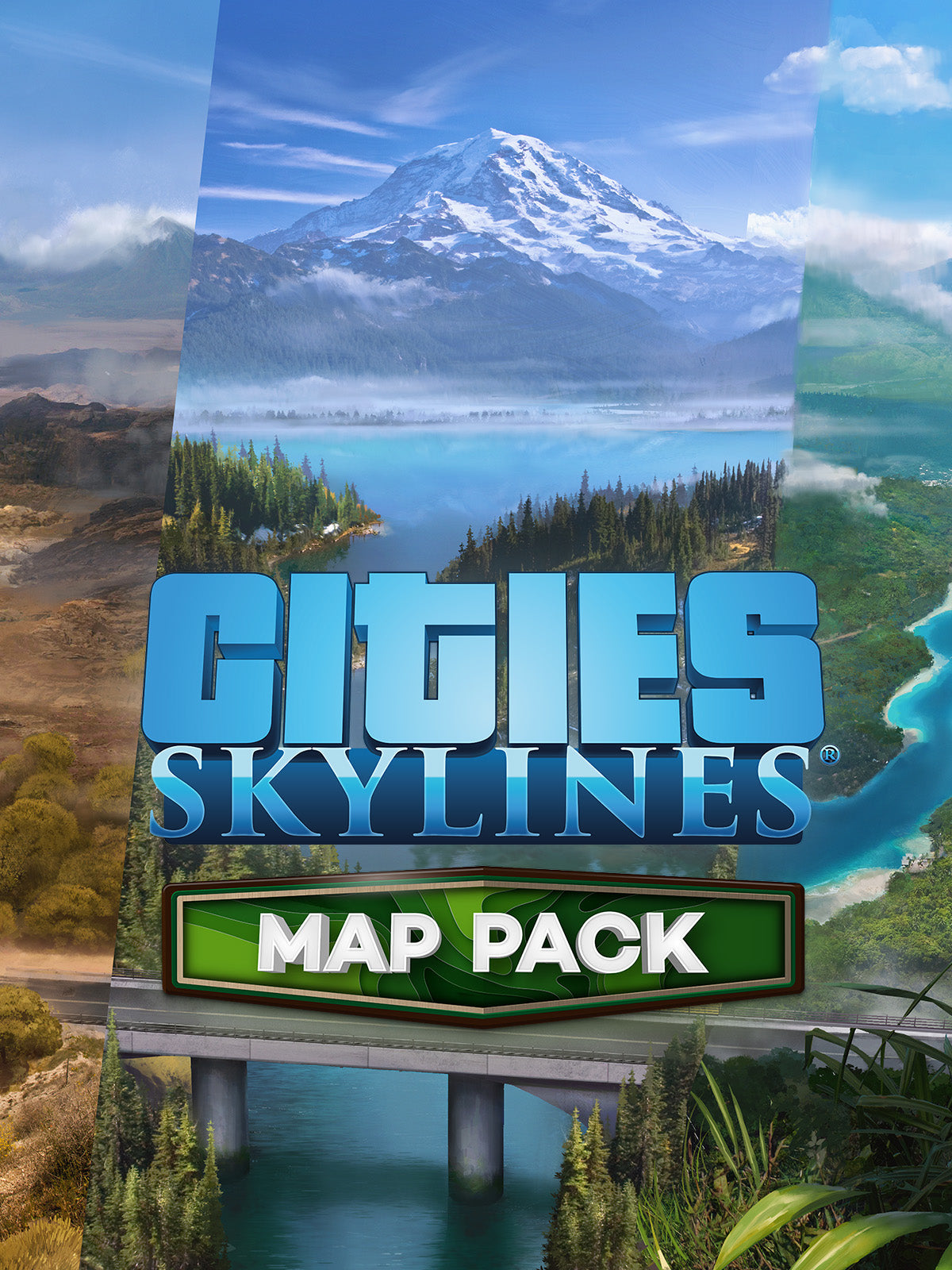 Cities: Skylines - Content Creator Pack: Map Pack (DLC)