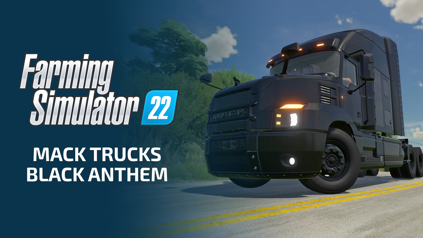 Farming Simulator 22 - Mack Trucks: Black Anthem (DLC) (PS5) (EU)