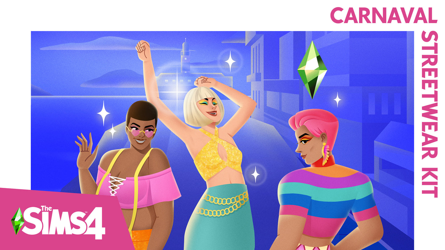 The Sims 4 - Carnaval Streetwear Kit (DLC)