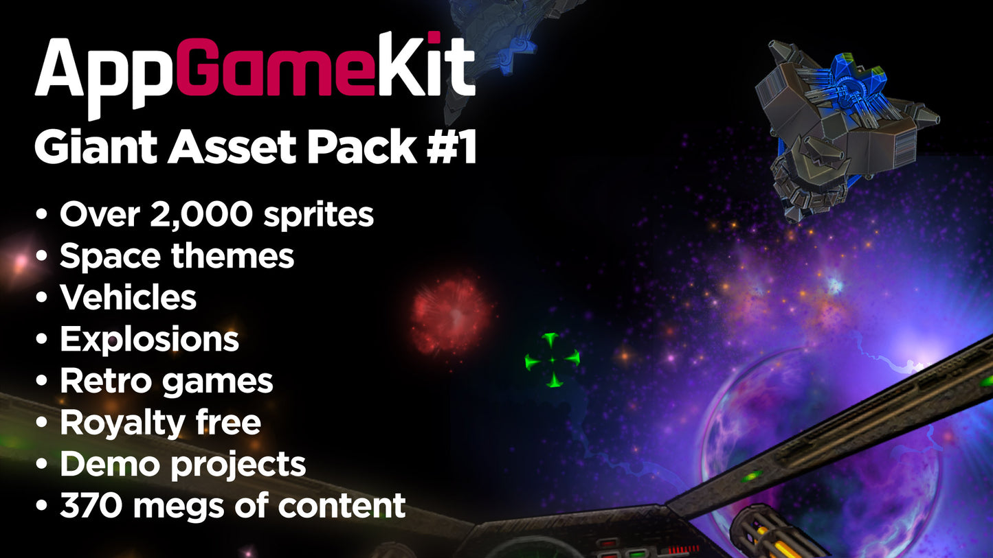 AppGameKit - Giant Asset Pack 1 (DLC)