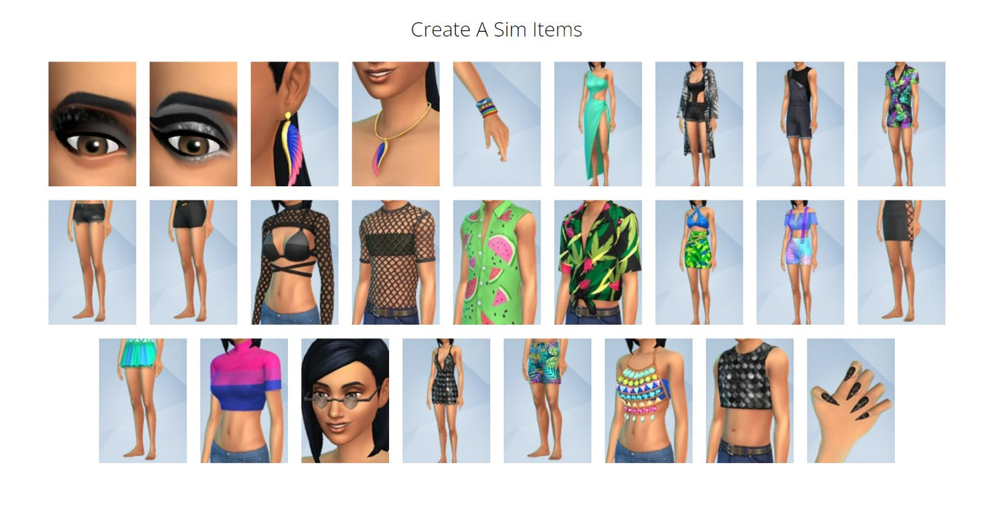 The Sims 4 - Carnaval Streetwear Kit (DLC)