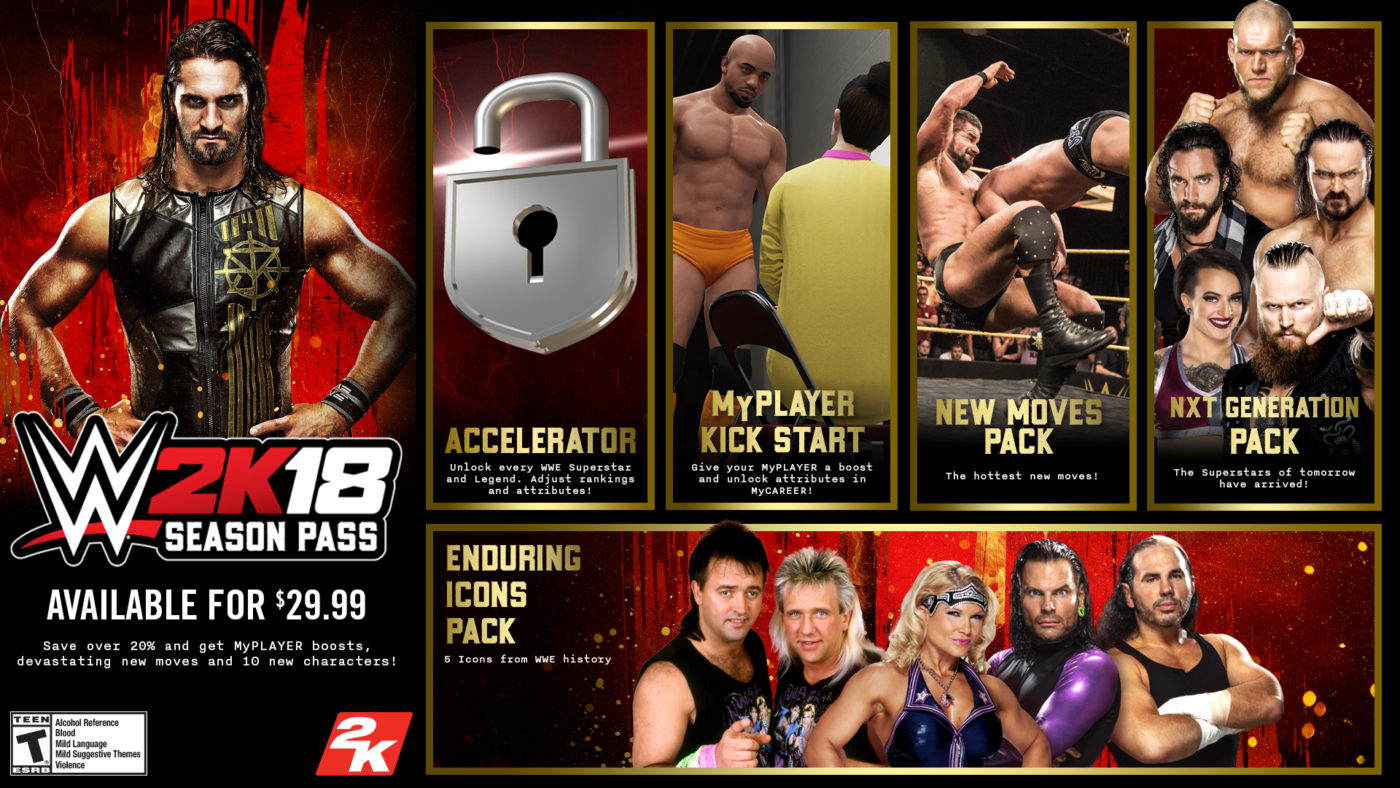 WWE 2K18 - MyPlayer Kickstarter Pack (DLC)