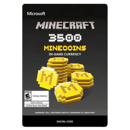 Minecraft: Minecoins Pack Minecraft 3500 Coins (Xbox One)