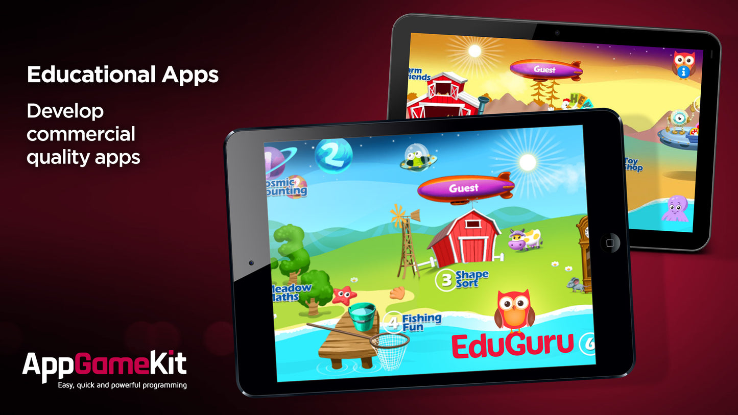 App Game Kit 2: Easy + Instant Game Development