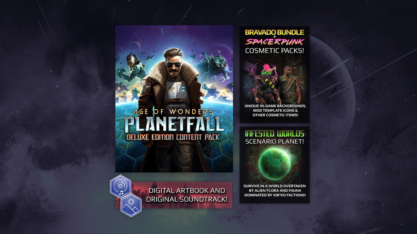 Age of Wonders: Planetfall Deluxe Content (DLC)