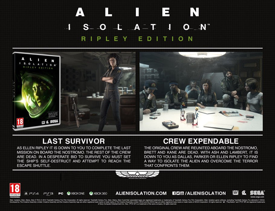 Alien: Isolation (Ripley Edition) (EU)