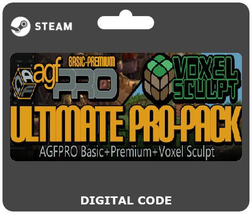 Axis Game Factory's AGFPRO + Voxel Sculpt + PREMIUM Bundle