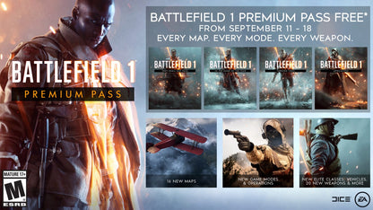 Battlefield 1 Premium Pass DLC (Xbox One)