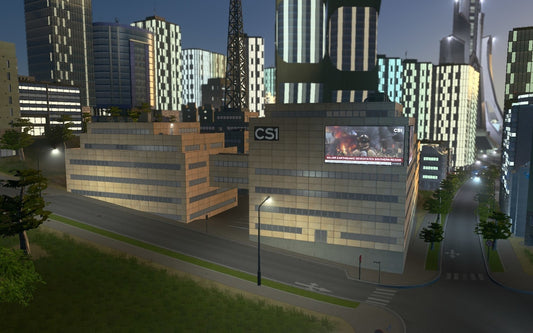 Cities: Skylines - Content Creator Pack: High-Tech Buildings (DLC)