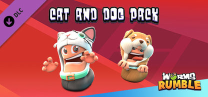 Worms Rumble - Cats &amp; Dogs Double Pack (DLC)