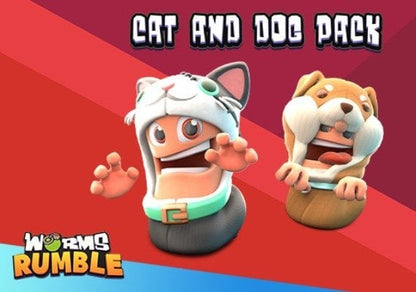 Worms Rumble - Cats &amp; Dogs Double Pack (DLC)