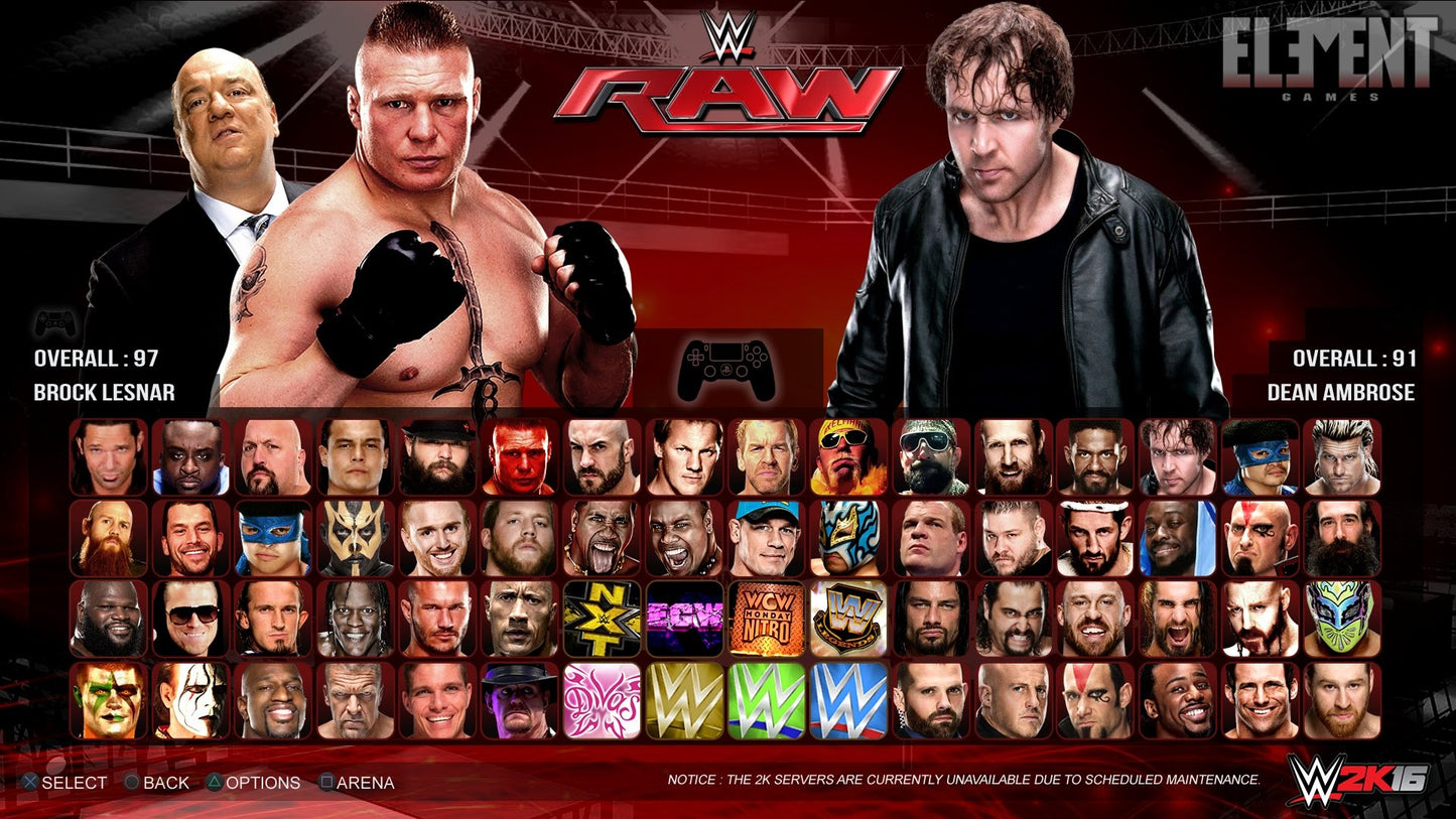 WWE 2K16