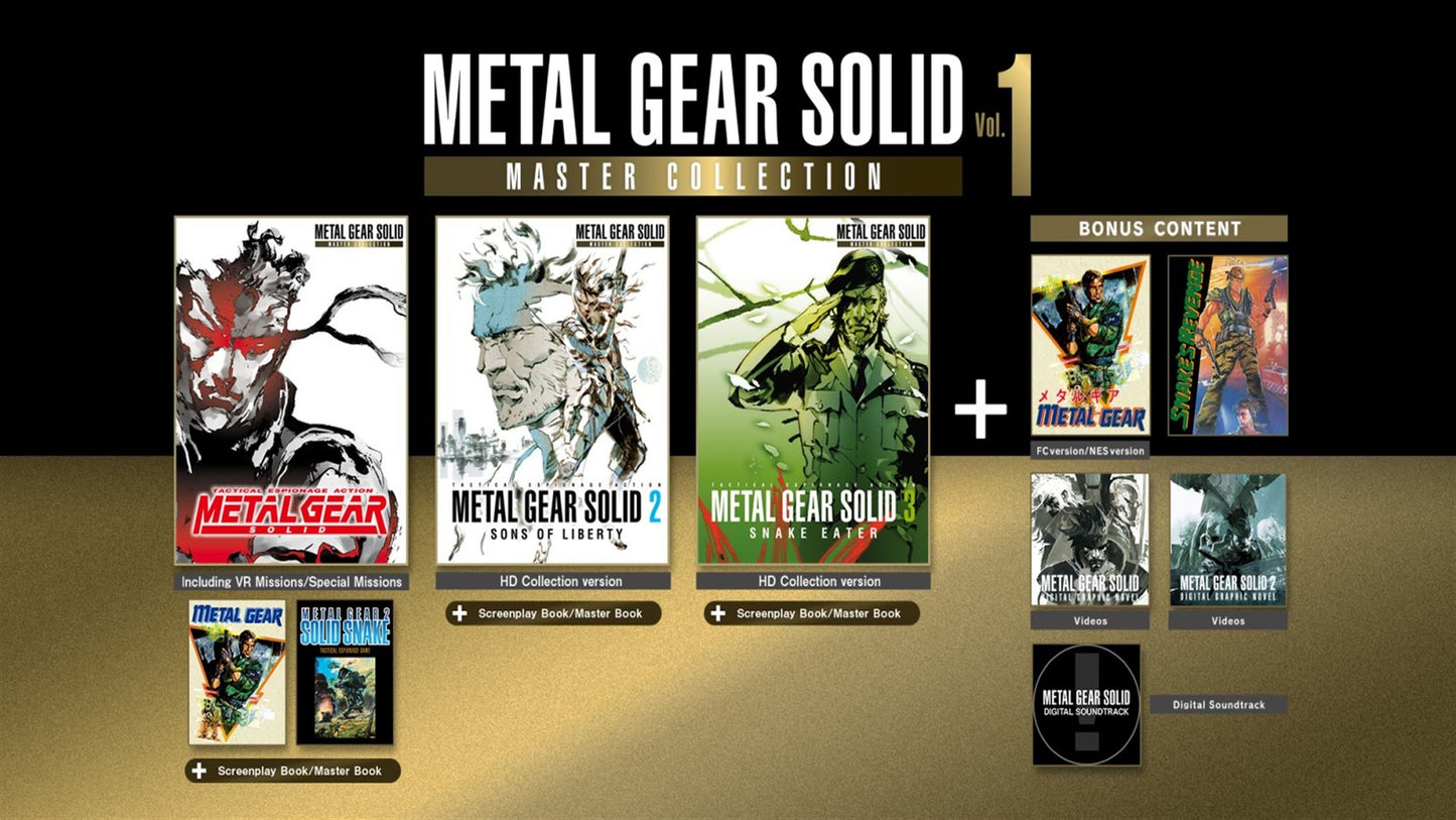 METAL GEAR SOLID: MASTER COLLECTION Vol.1 METAL GEAR SOLID 2: Sons of Liberty (EU)