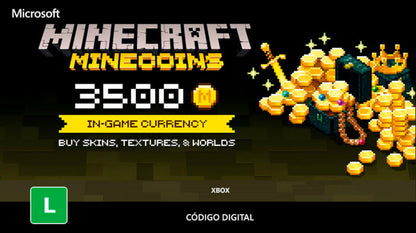 Minecraft: Minecoins Pack Minecraft 3500 Coins (Xbox One)