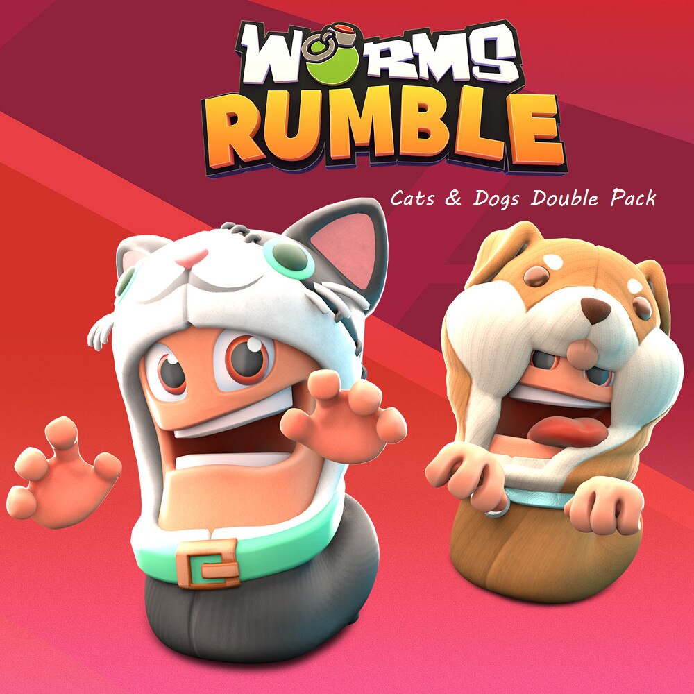 Worms Rumble - Cats &amp; Dogs Double Pack (DLC)