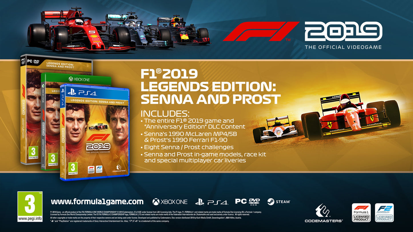 F1 2019 Legends Edition