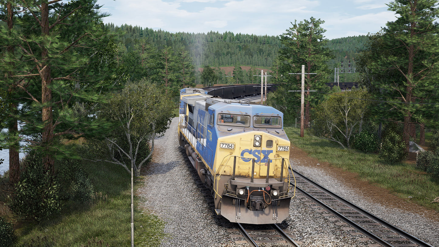 Train Sim World 2: CSX C40-8W Loco Add-On (DLC) (Steam)