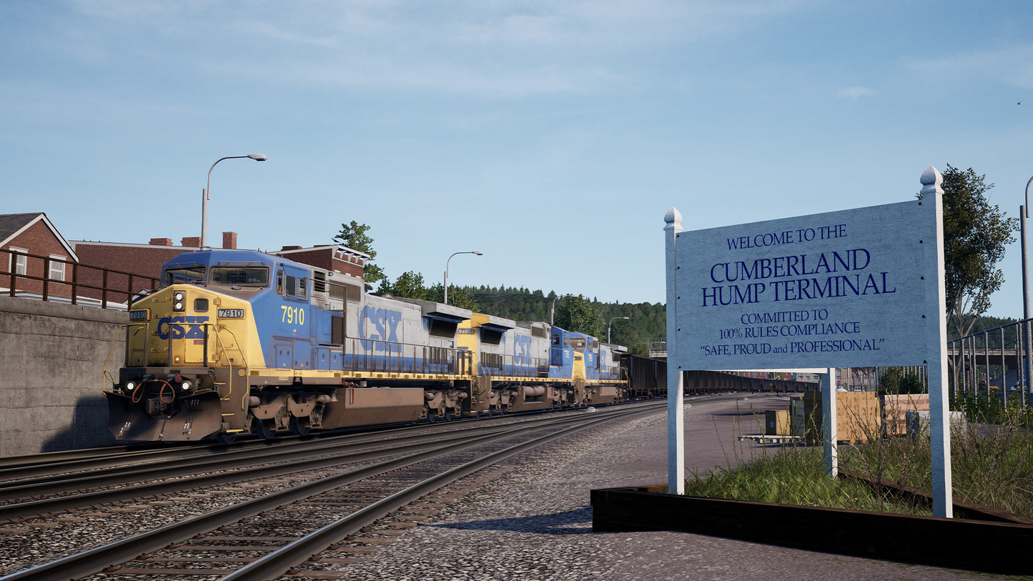 Train Sim World 2: CSX C40-8W Loco Add-On (DLC) (Steam)