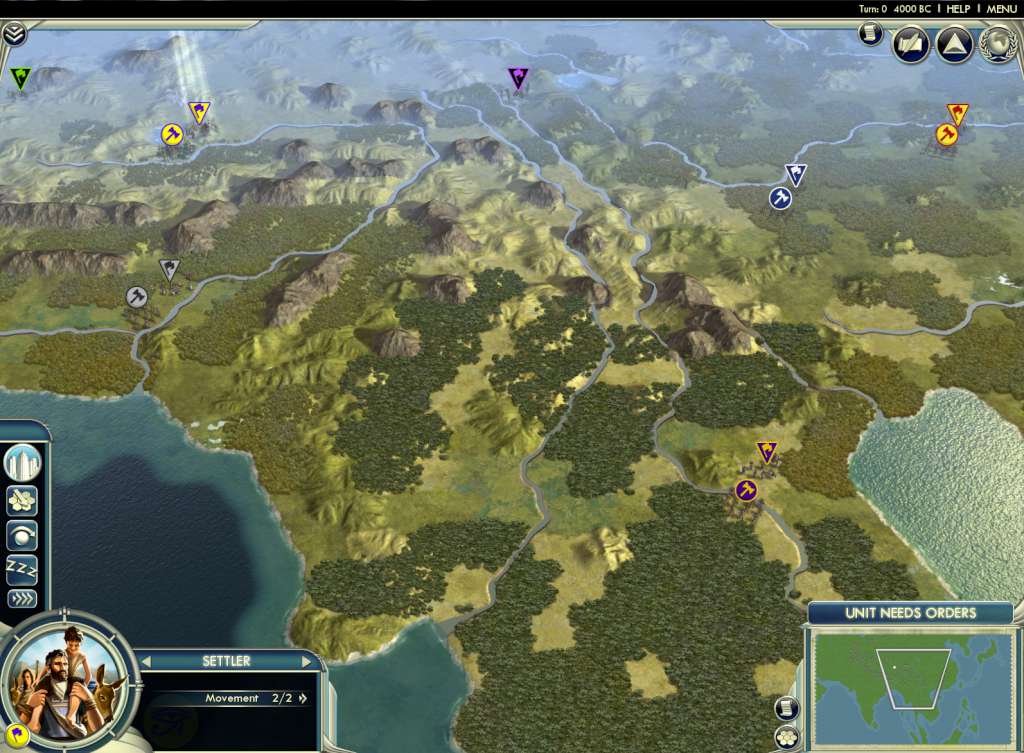 Sid Meier's Civilization V - Scrambled Continents Map Pack (DLC) (Steam)