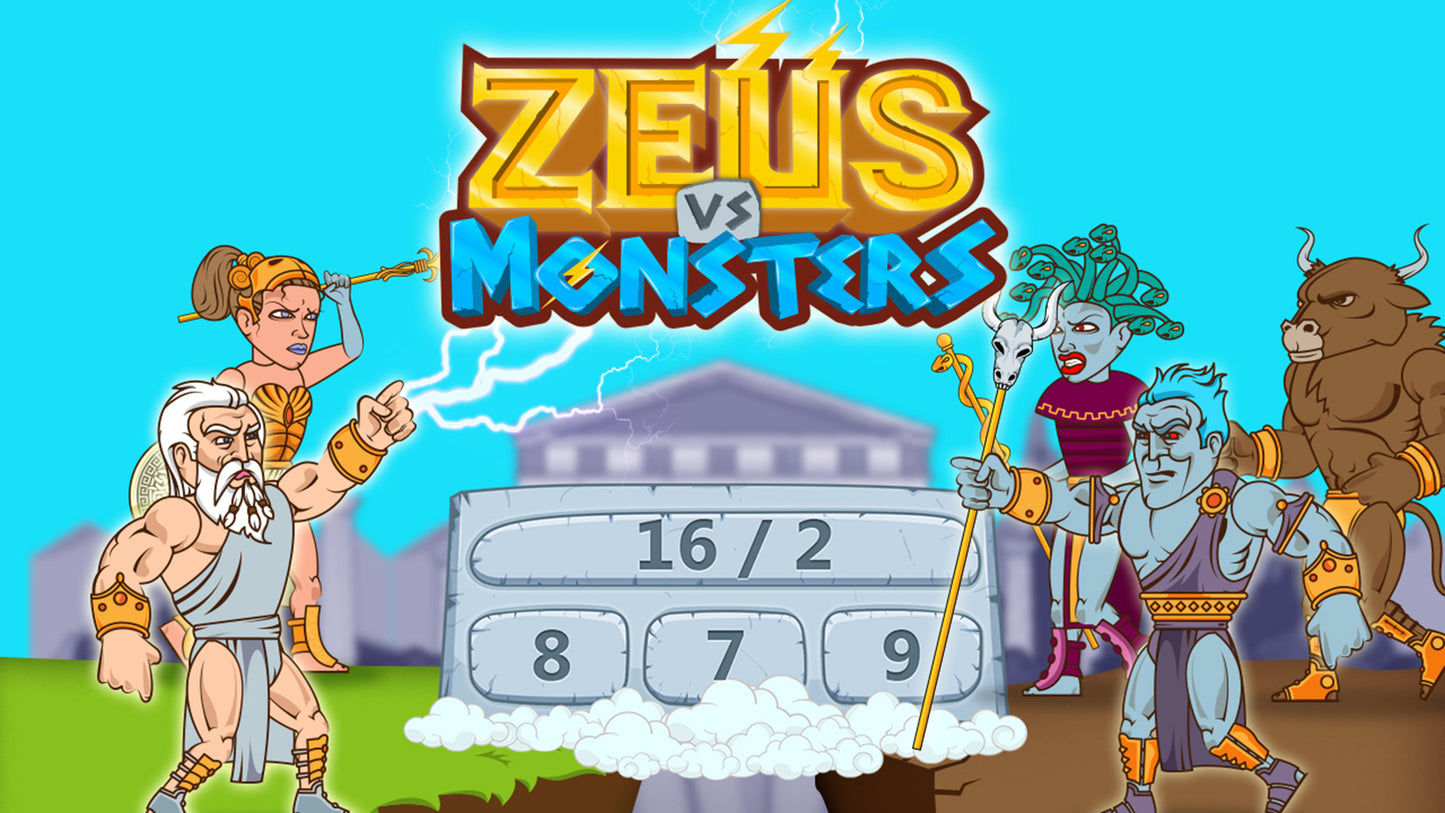 Zeus vs Monsters - Math Game for kids Steam CD Key