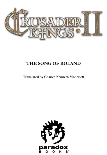 Crusader Kings II - The Song of Roland Ebook (DLC)