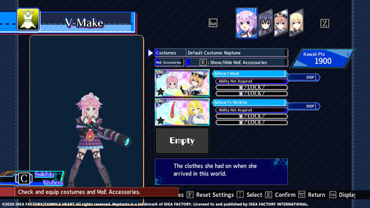 Neptunia Virtual Stars - Ileheart Pack (DLC) (Steam)