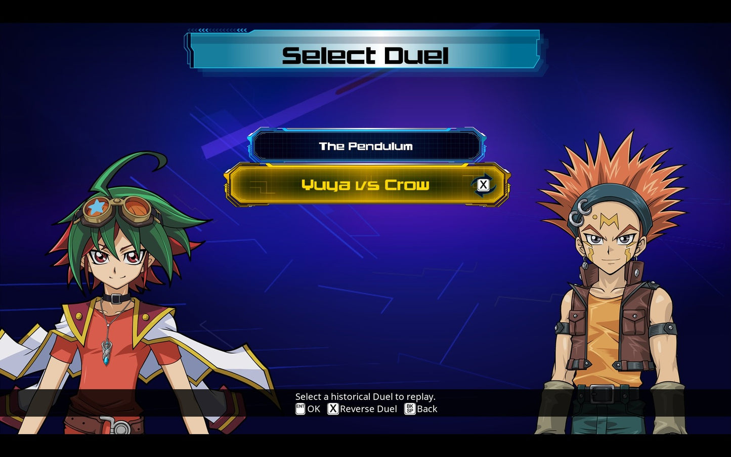 Yu-Gi-Oh! - ARC-V: Yuya vs Crow (DLC)